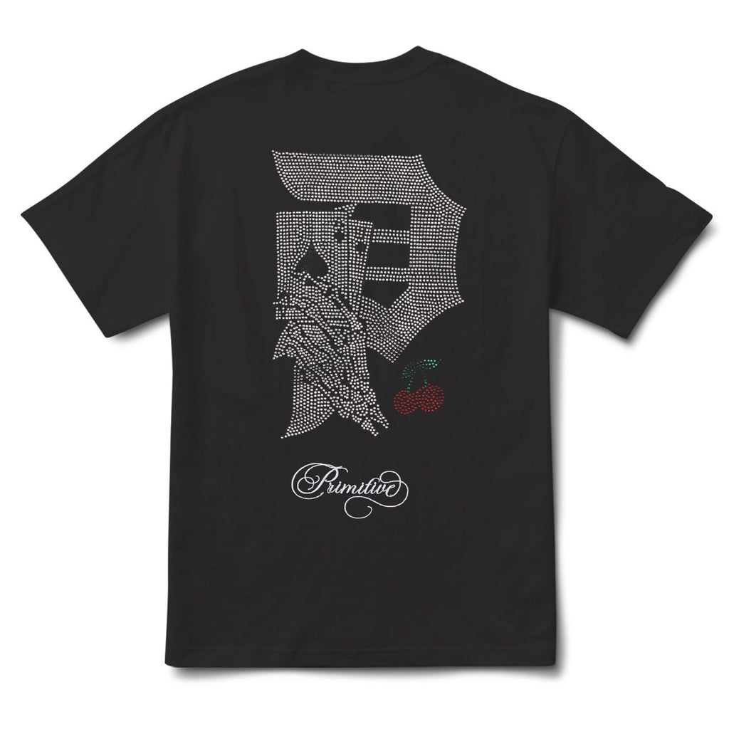 Primitive Blackjack Rhinestone HW Tee