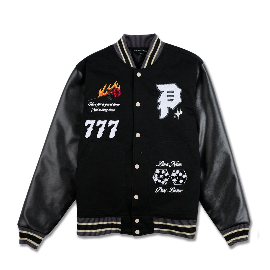 Primitive Blackjack Rhinestone Jacket