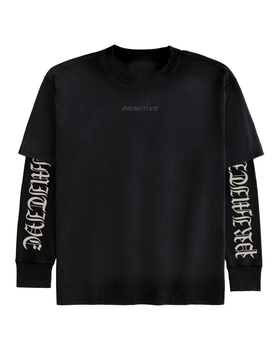 Primitive Euro Slant Two-Fer L/S Thermal Tee