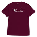 Primitive Nuevo Script Hw Tee Burgundy