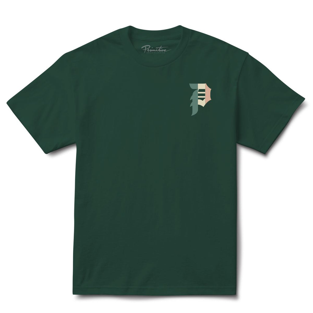 Primitive Dirty P Pride HW Tee Dirty Green