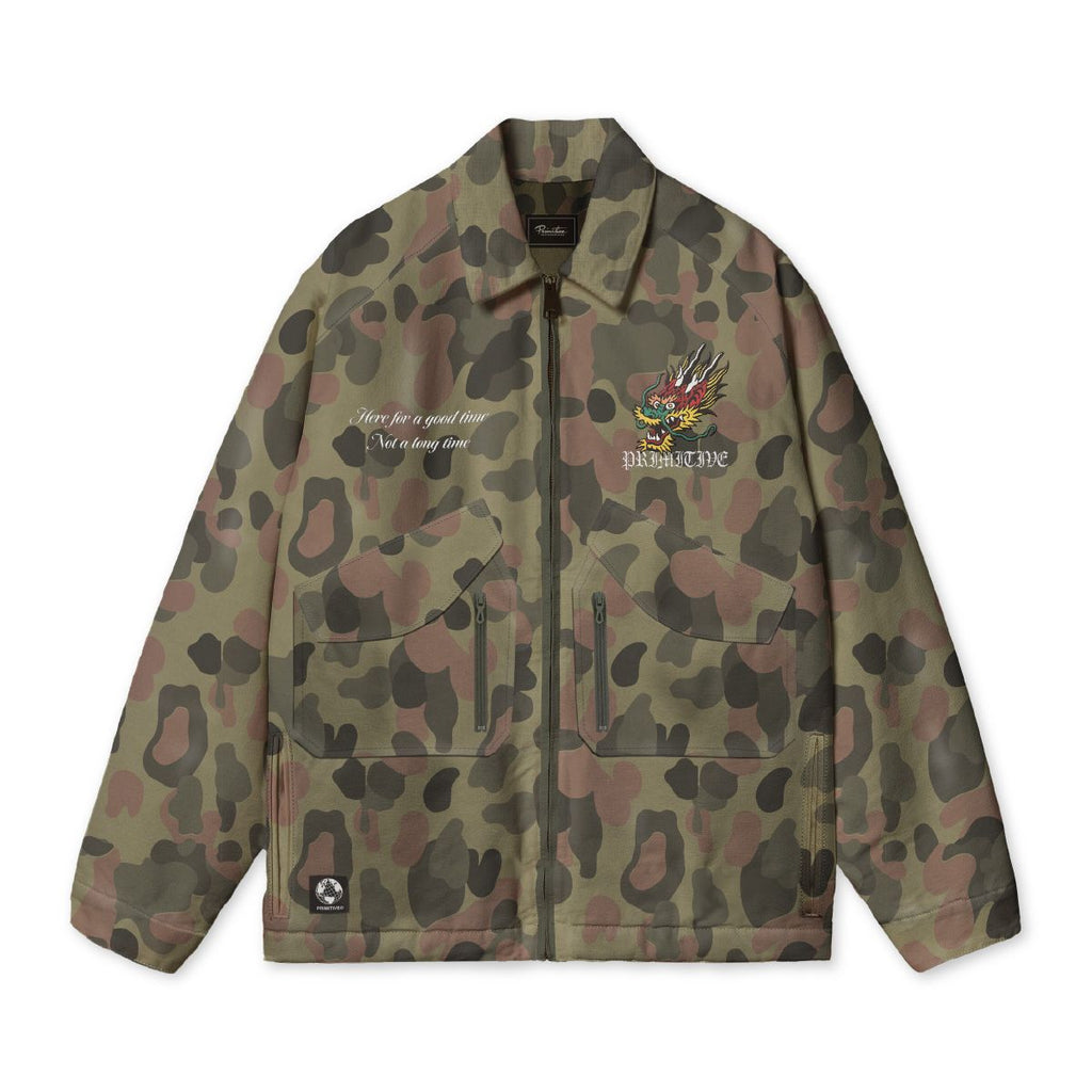 Primitive Good Time Canvas Work Jacket