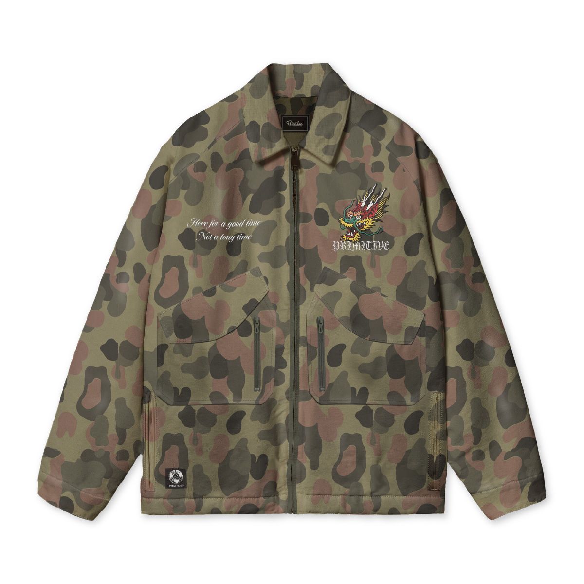Primitive Good Time Canvas Work Jacket