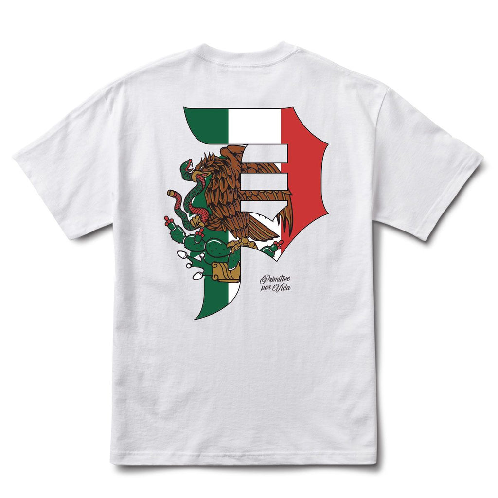 Primitive National Dirty P Hw Tee White