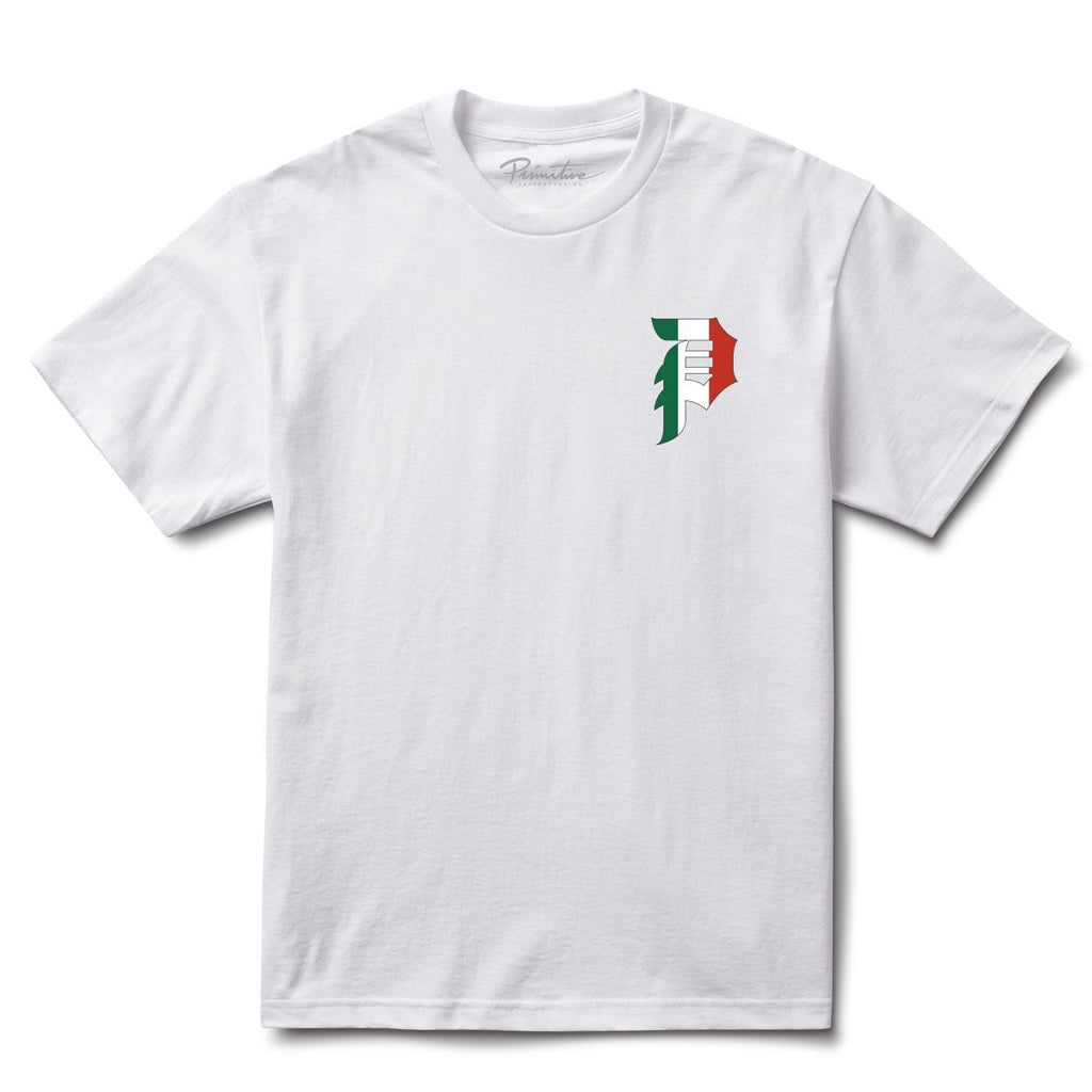 Primitive National Dirty P Hw Tee White