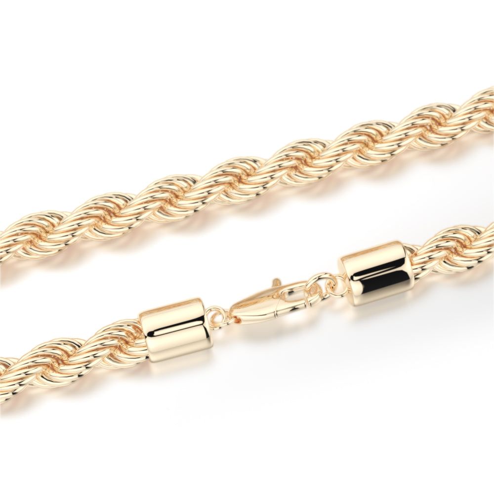 Gold Gods Gold Rope Chain 4mm