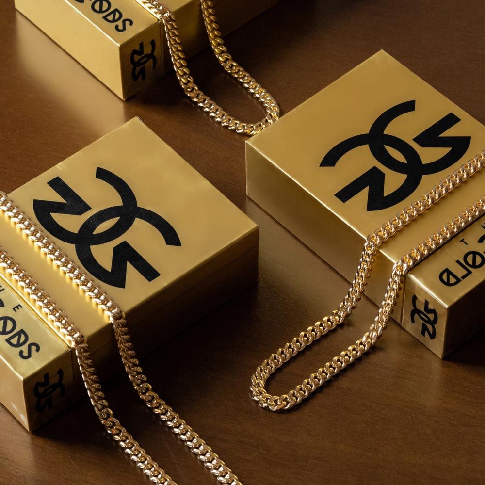 Gold Gods 6mm Cuban Link Chain