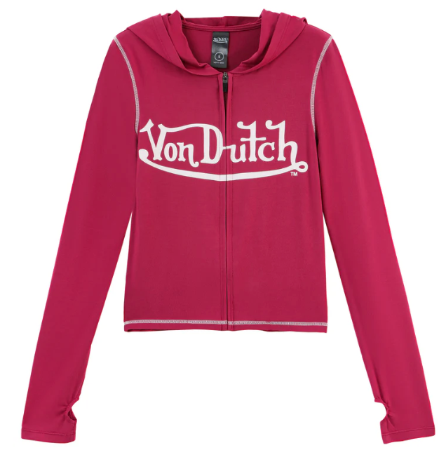 VON DUTCH YOGA TOP