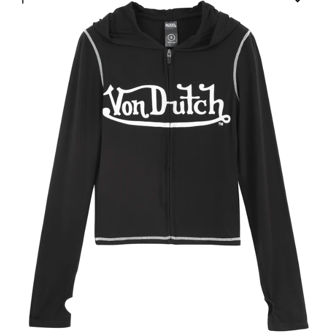 VON DUTCH YOGA TOP