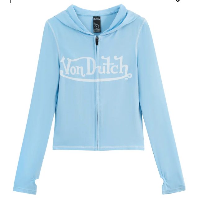 VON DUTCH YOGA TOP