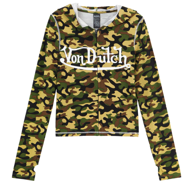 VON DUTCH YOGA TOP