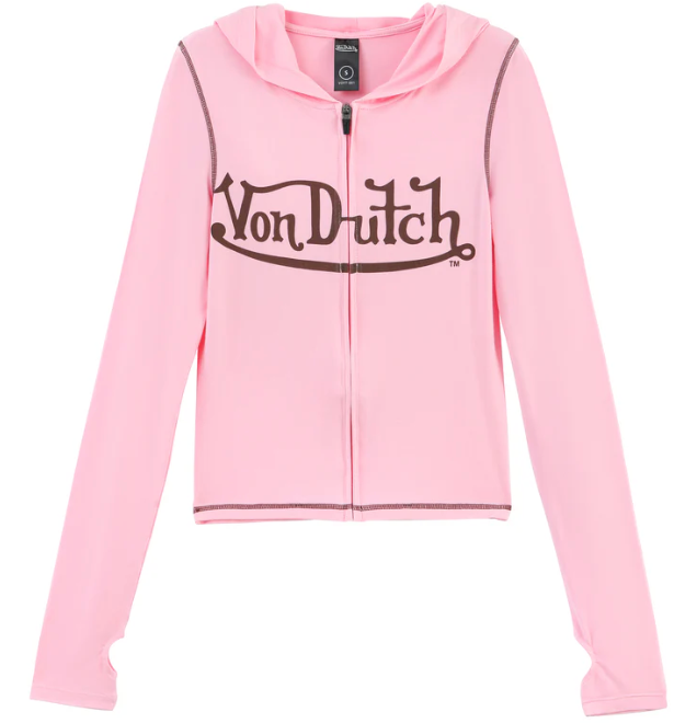 VON DUTCH YOGA TOP