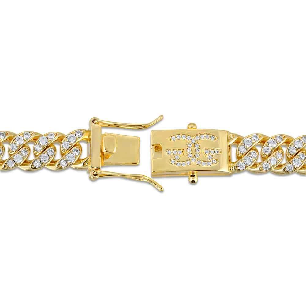 Gold Gods Diamond Cuban Link Chain 8mm