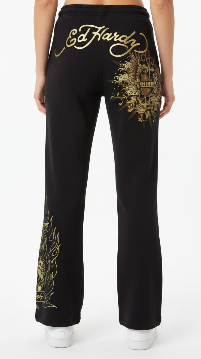 Ed Hardy LKS Wing Skull Sweatpants