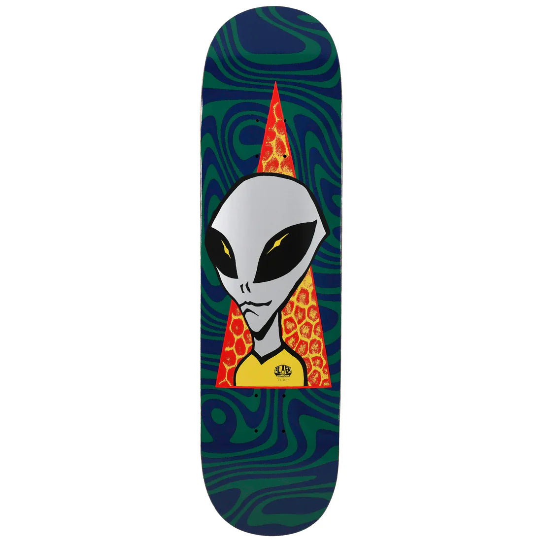 Alien Workshop Visitor Trippy Skateboard Deck - 8.5″