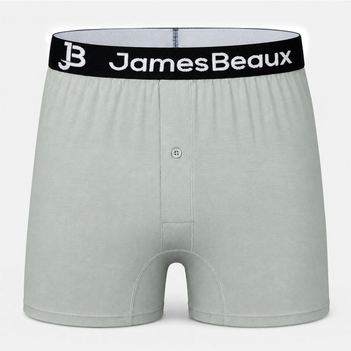 Men's Bamboo Boxer Shorts - Ultra-Soft & Breathable Underwear (Gray)