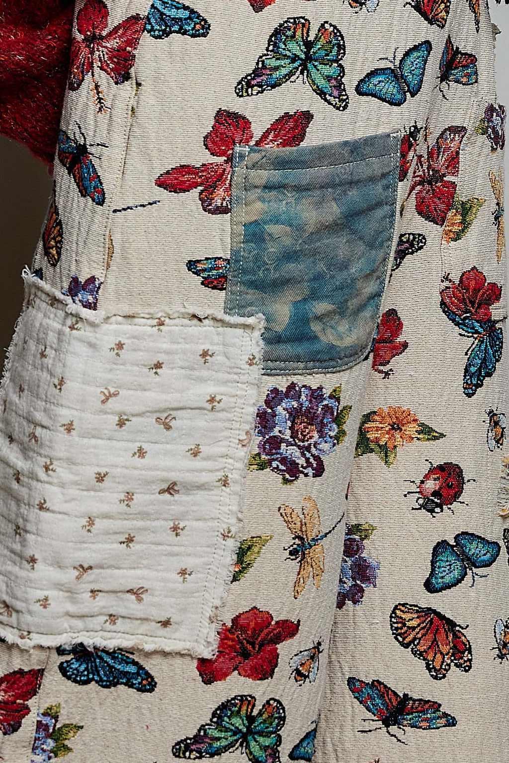 POL Almond Butterfly Overalls