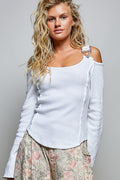 POL Long Sleeve Overall Top