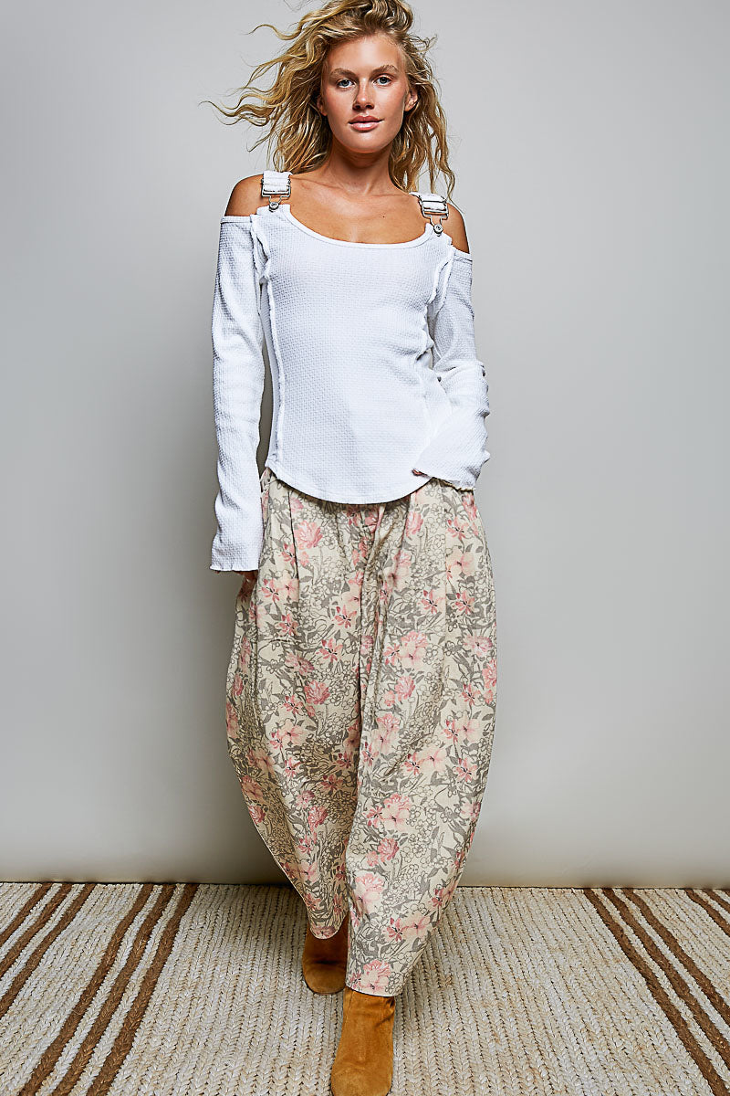 POL Long Sleeve Overall Top