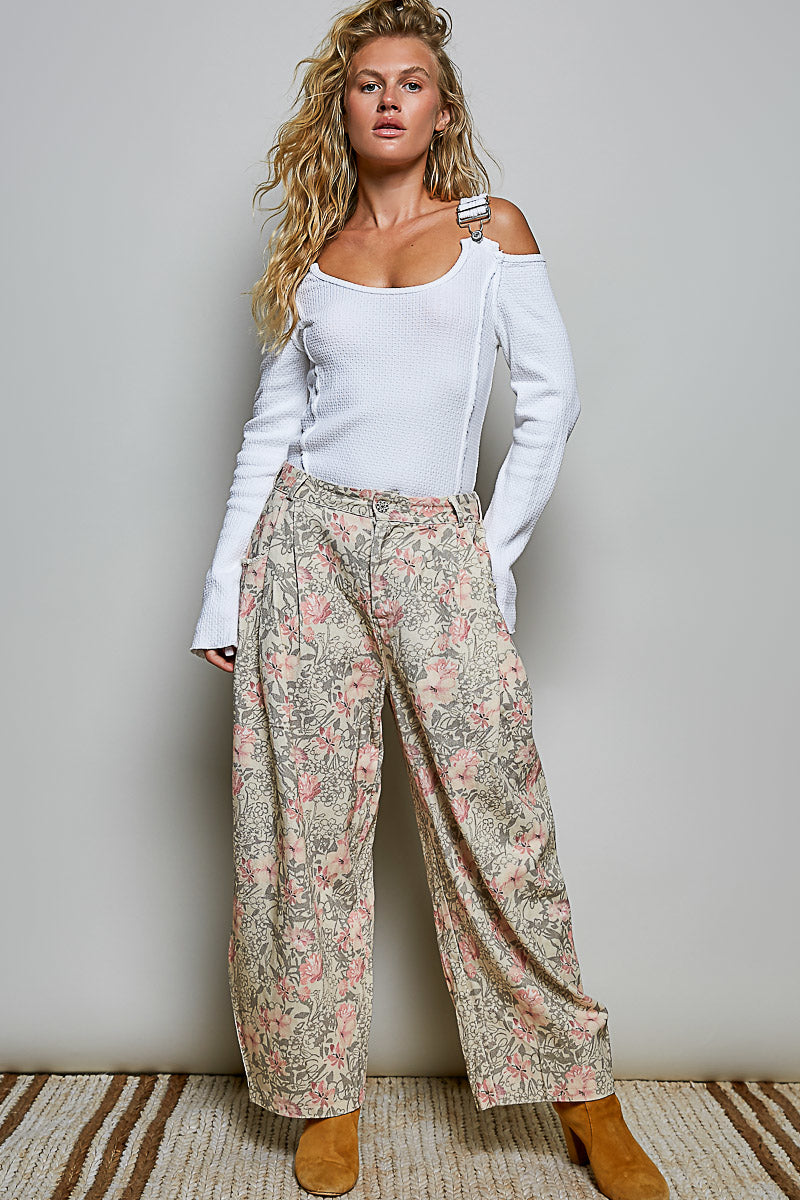 POL Long Sleeve Overall Top