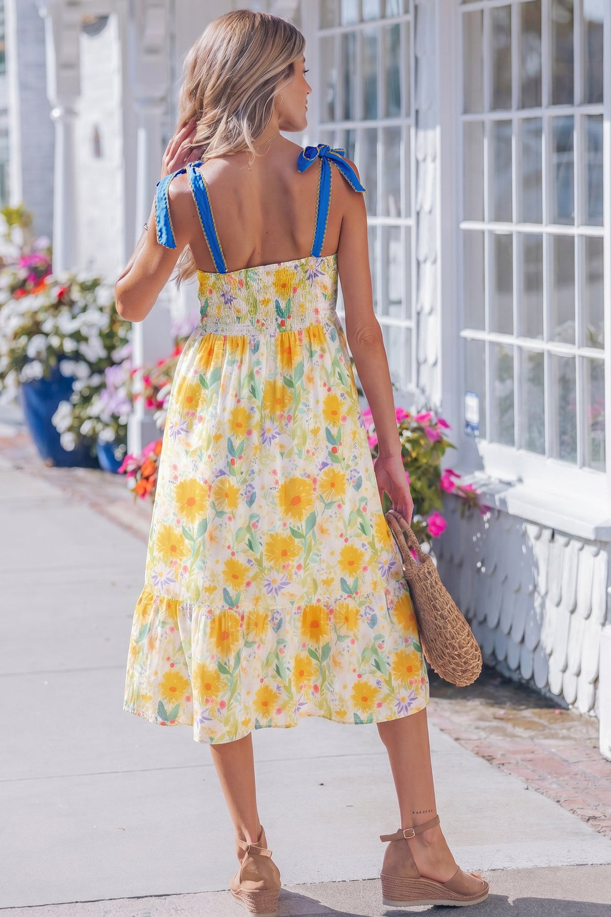Emilia Straps High Waist Dress