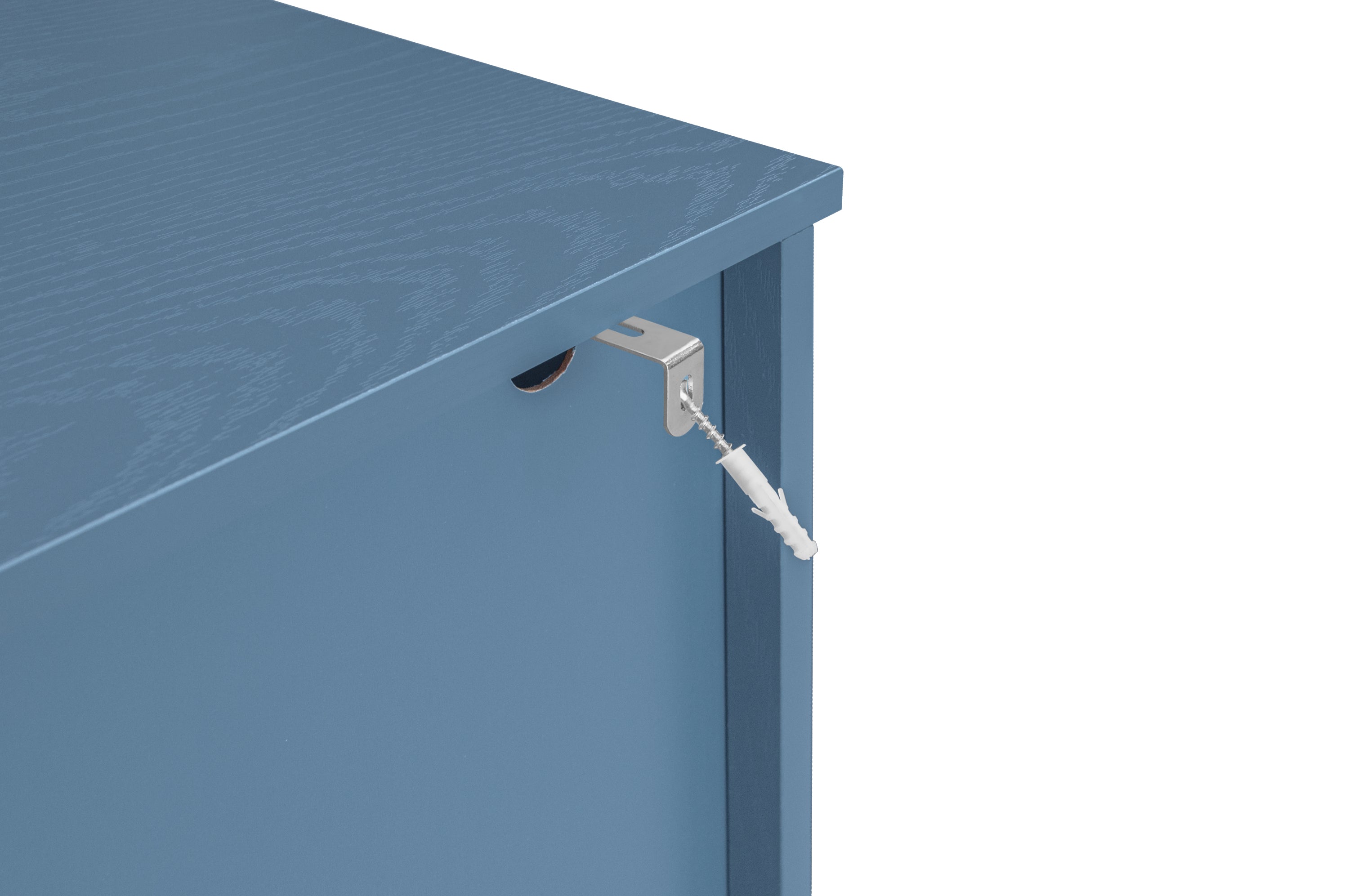 2 Door 2 Drawer Cabinet, American Furniture, Suitable for Bedroom, Living Room, Study