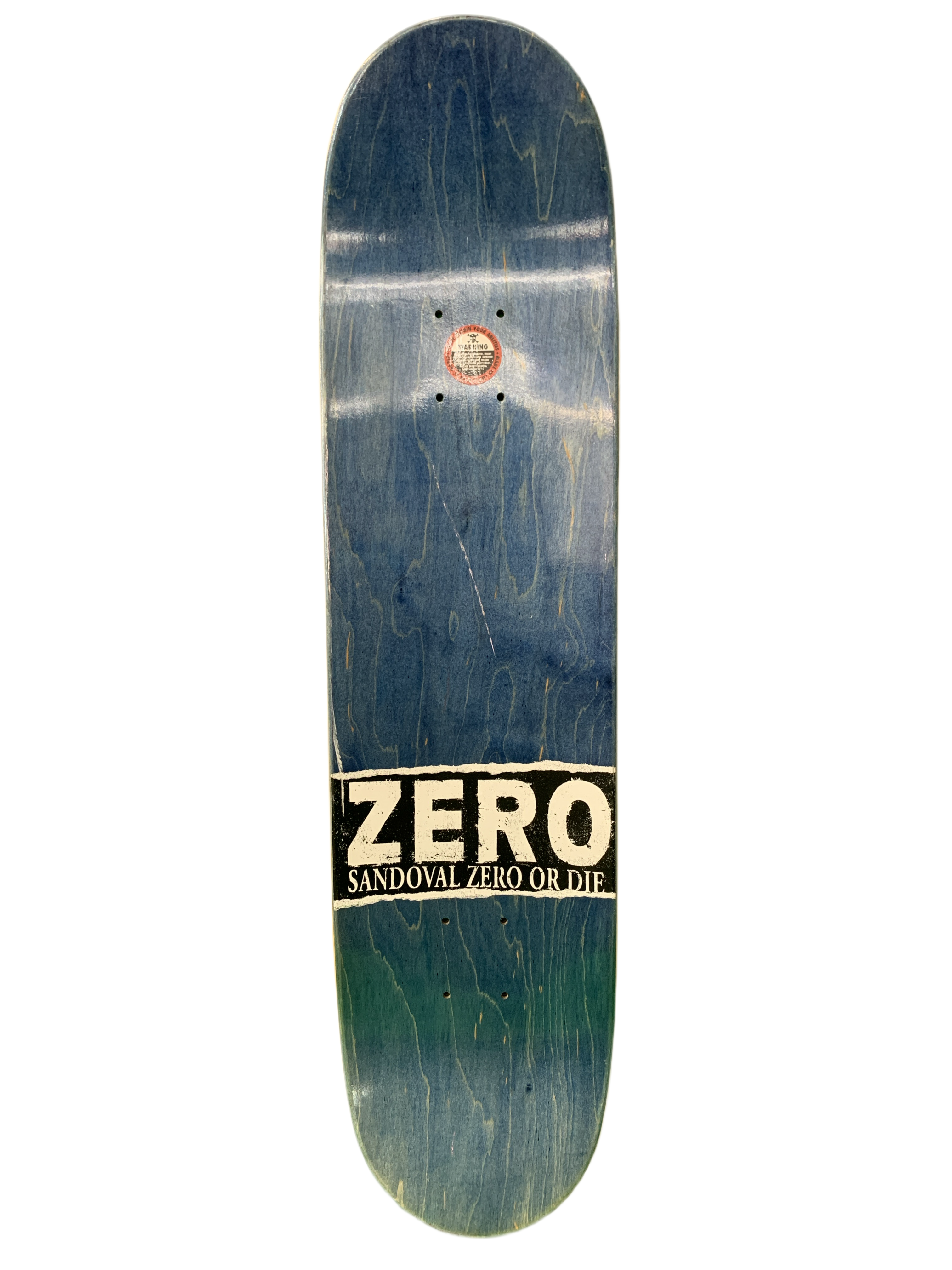 Zero Sandoval Suffer Zero or Die 7.75" Classic Skateboard Deck