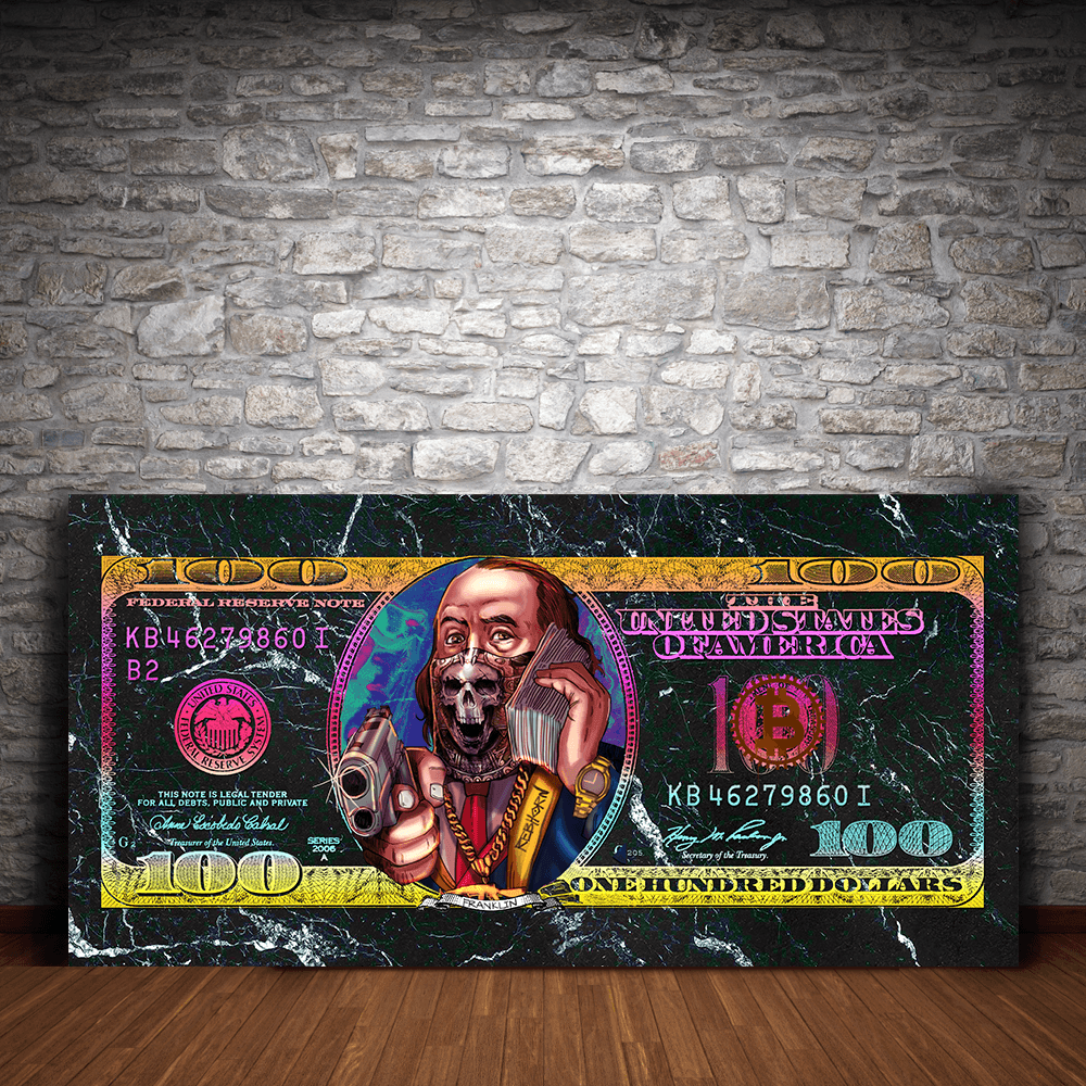 100 DOLLAR BENJAMIN FRANKLIN