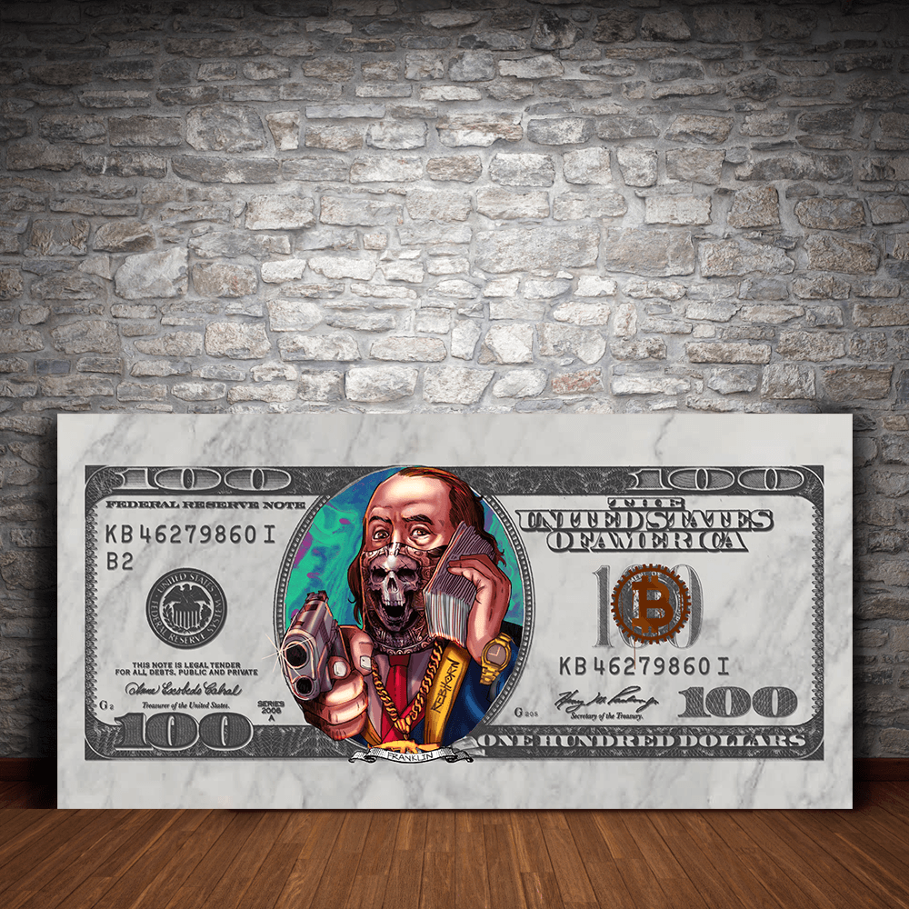 100 DOLLAR BENJAMIN FRANKLIN