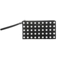 Michael Kors Brown Leather Clutch Bag