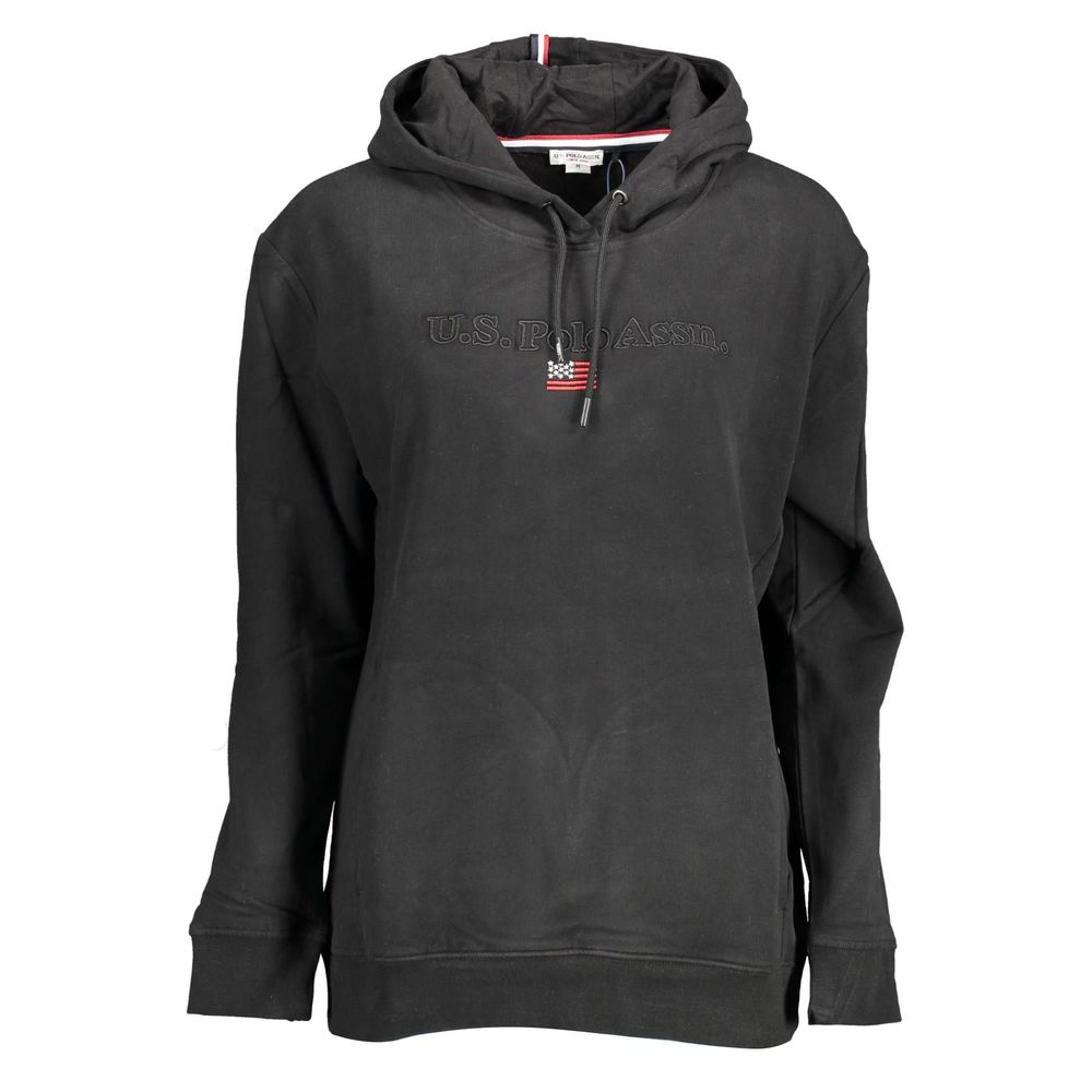U.S. POLO ASSN. Black Cotton Sweatshirt