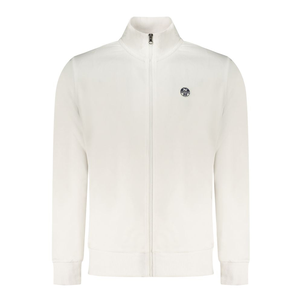 North Sails White Cotton Men's Sweatshirt