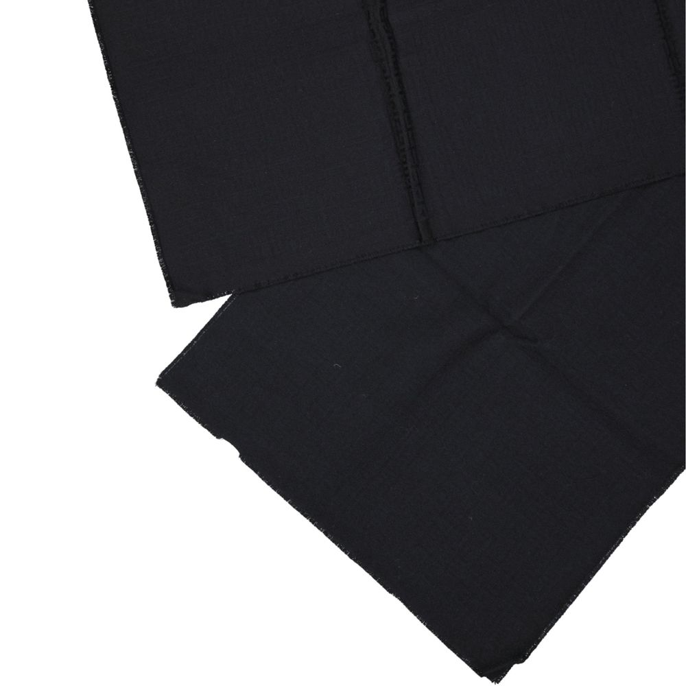 Givenchy Black Virgin Wool Scarf