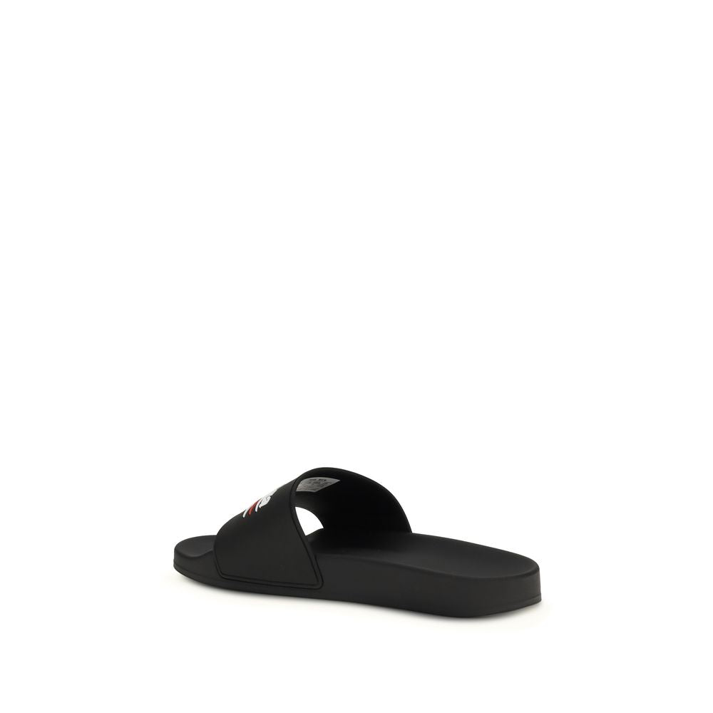 Balenciaga Black Polyurethane Sandals