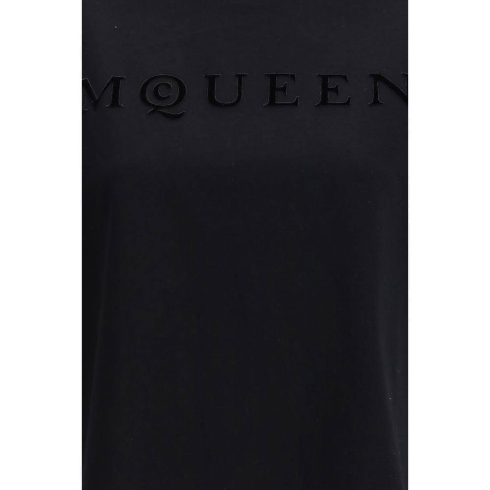 Alexander McQueen Black Cotton T-Shirt