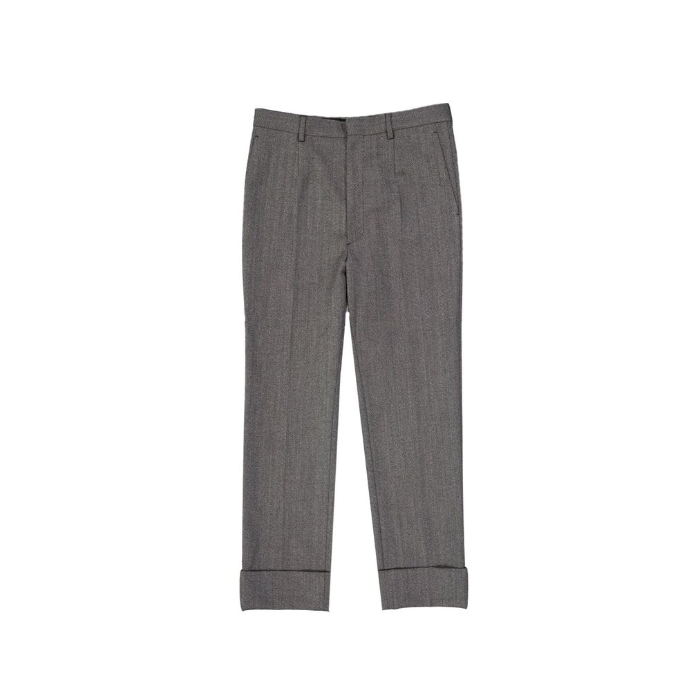Prada Gray Wool Pants