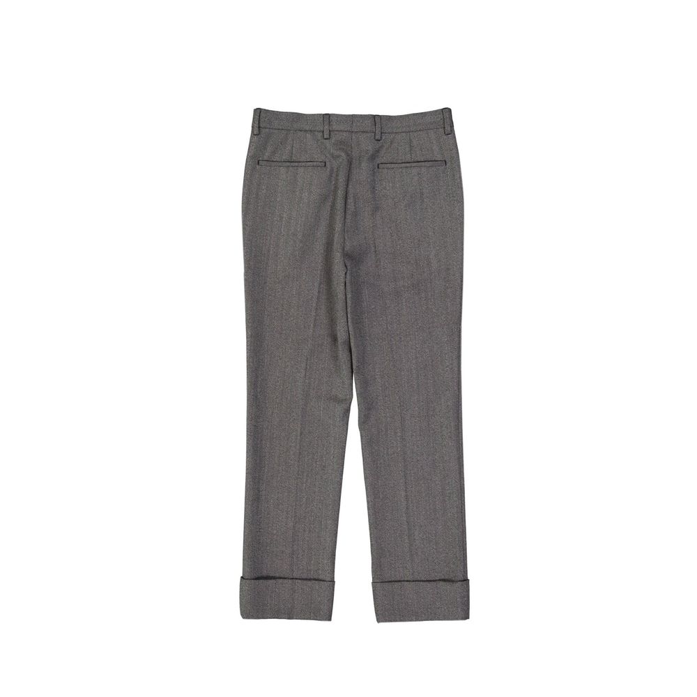 Prada Gray Wool Pants