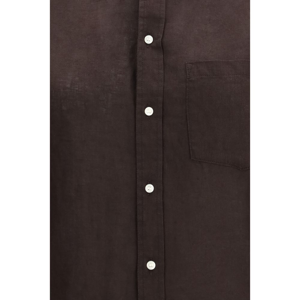 Citizens of Humanity Brown Linen Shirt