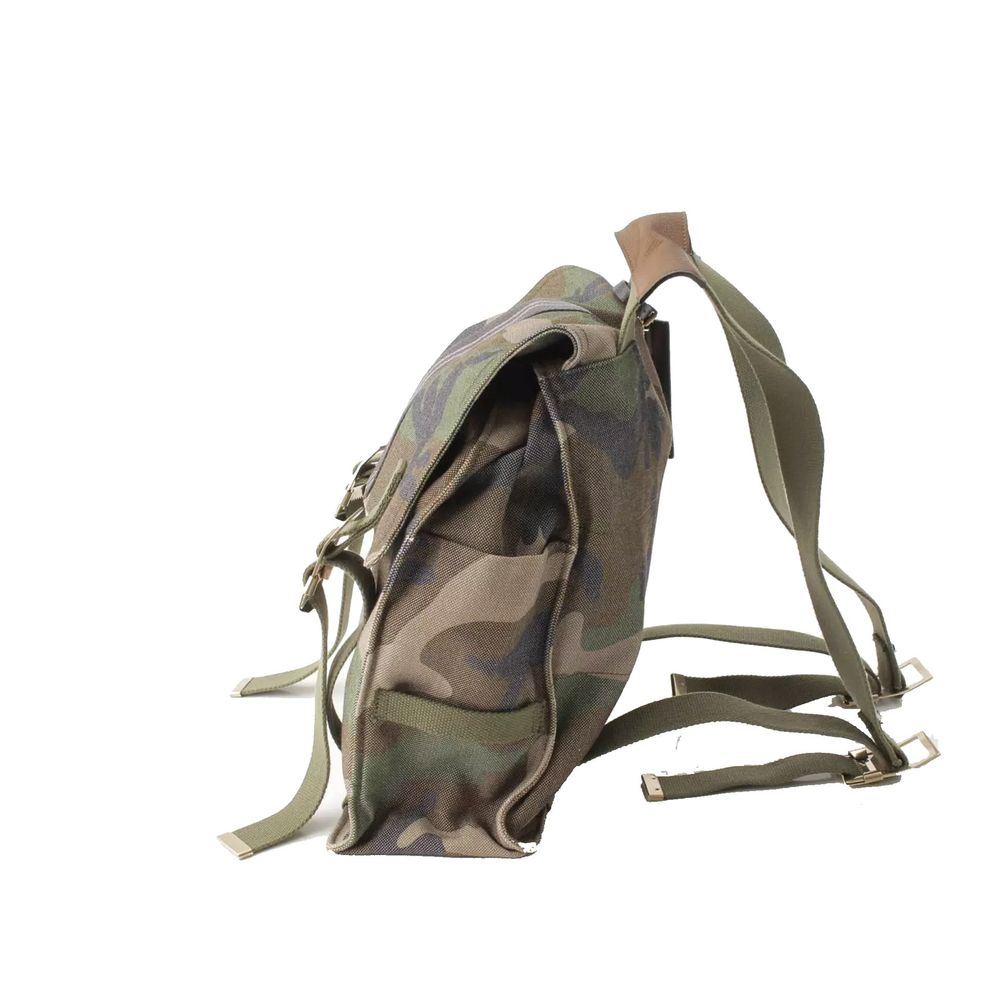 Valentino Bicolor Canvas Backpack