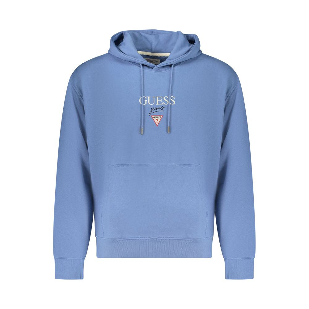 Guess Jeans Azzurro Cotton Men Sweatshirt