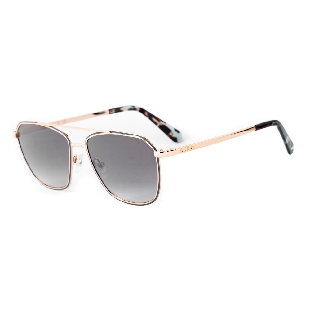 Guess Gold Metal Sunglasses
