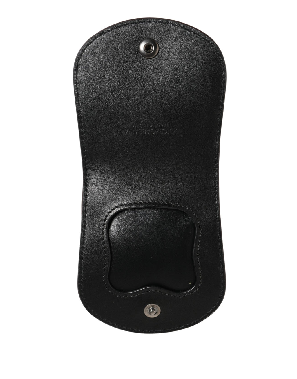 Dolce & Gabbana Burgundy Exotic Skin Condom Case Holder Pocket Wallet