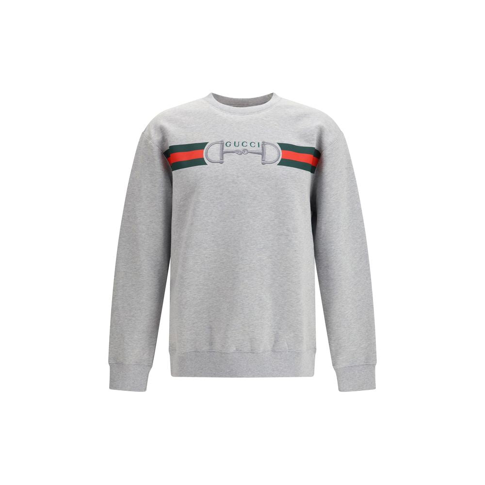 Gucci Gray Cotton Sweatshirt