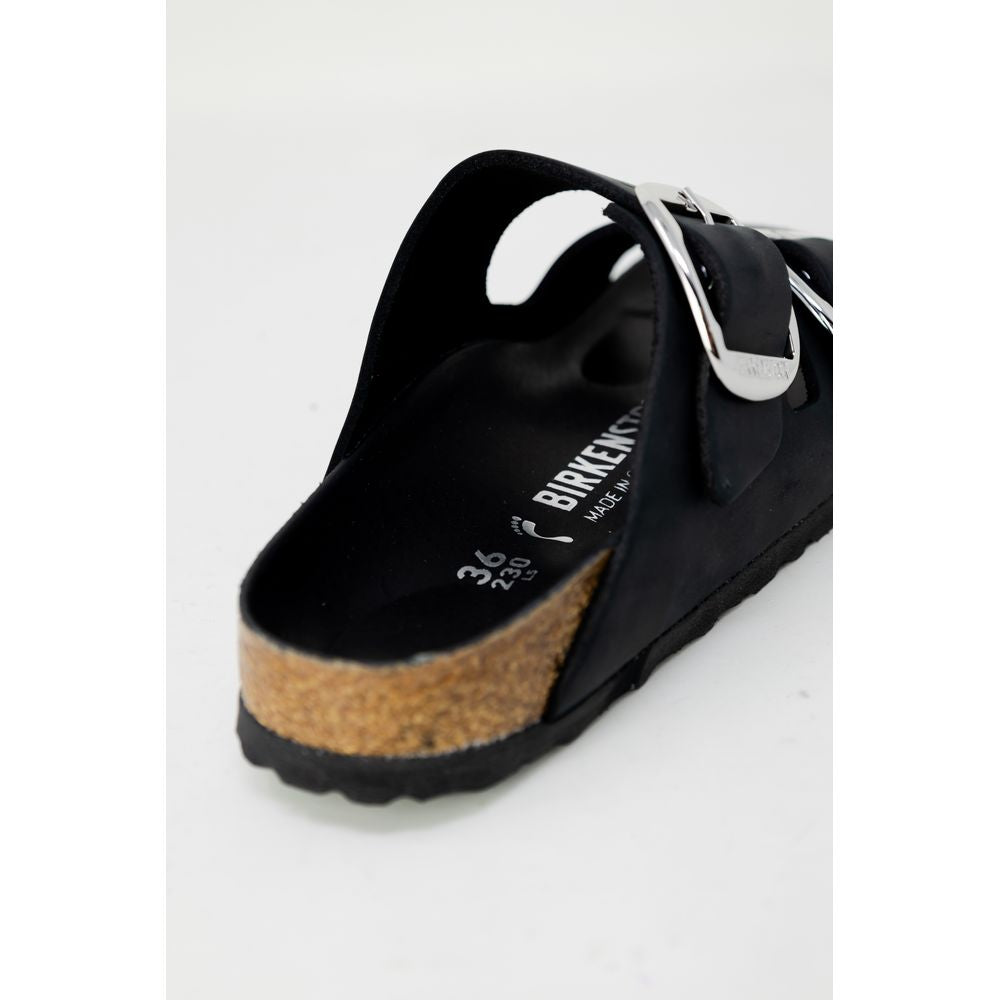 Birkenstock Black Synthetic Slippers