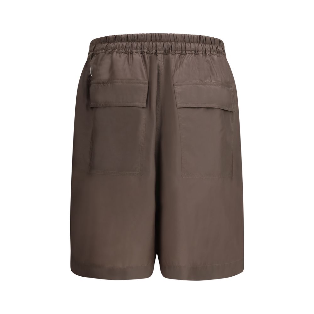 Moncler x Rick Owens Brown Polyester Bermuda Shorts