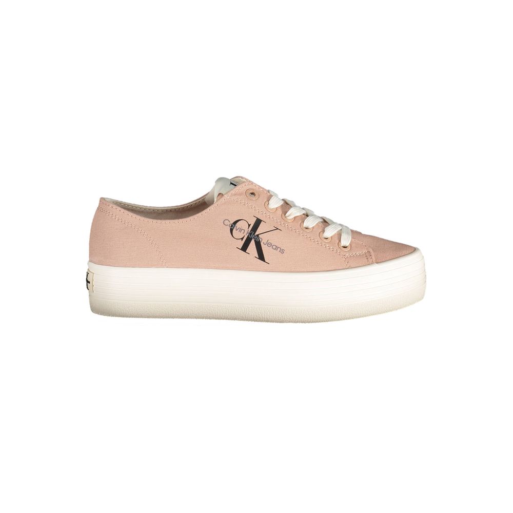 Calvin Klein Rosa Cotton Women Sneaker