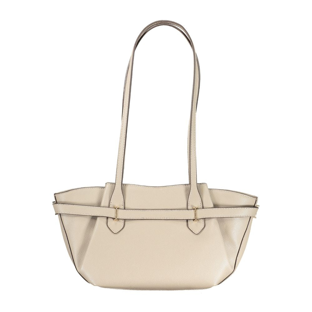 Guess Jeans Beige Polyurethane Women Handbag