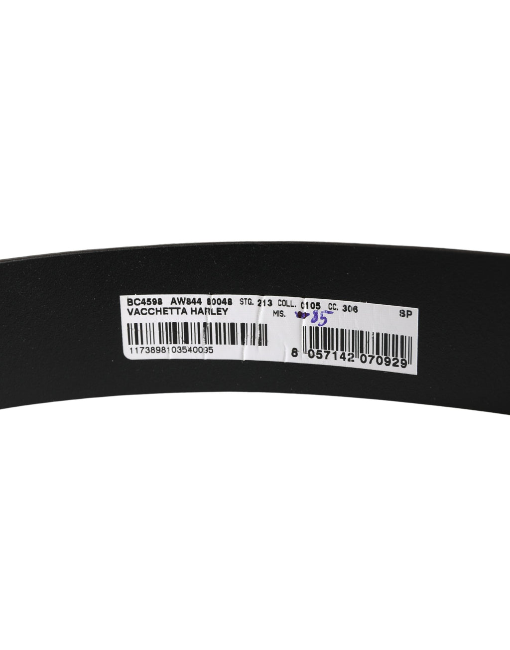 Dolce & Gabbana Men Brown Classic Leather Metal Buckle Belt