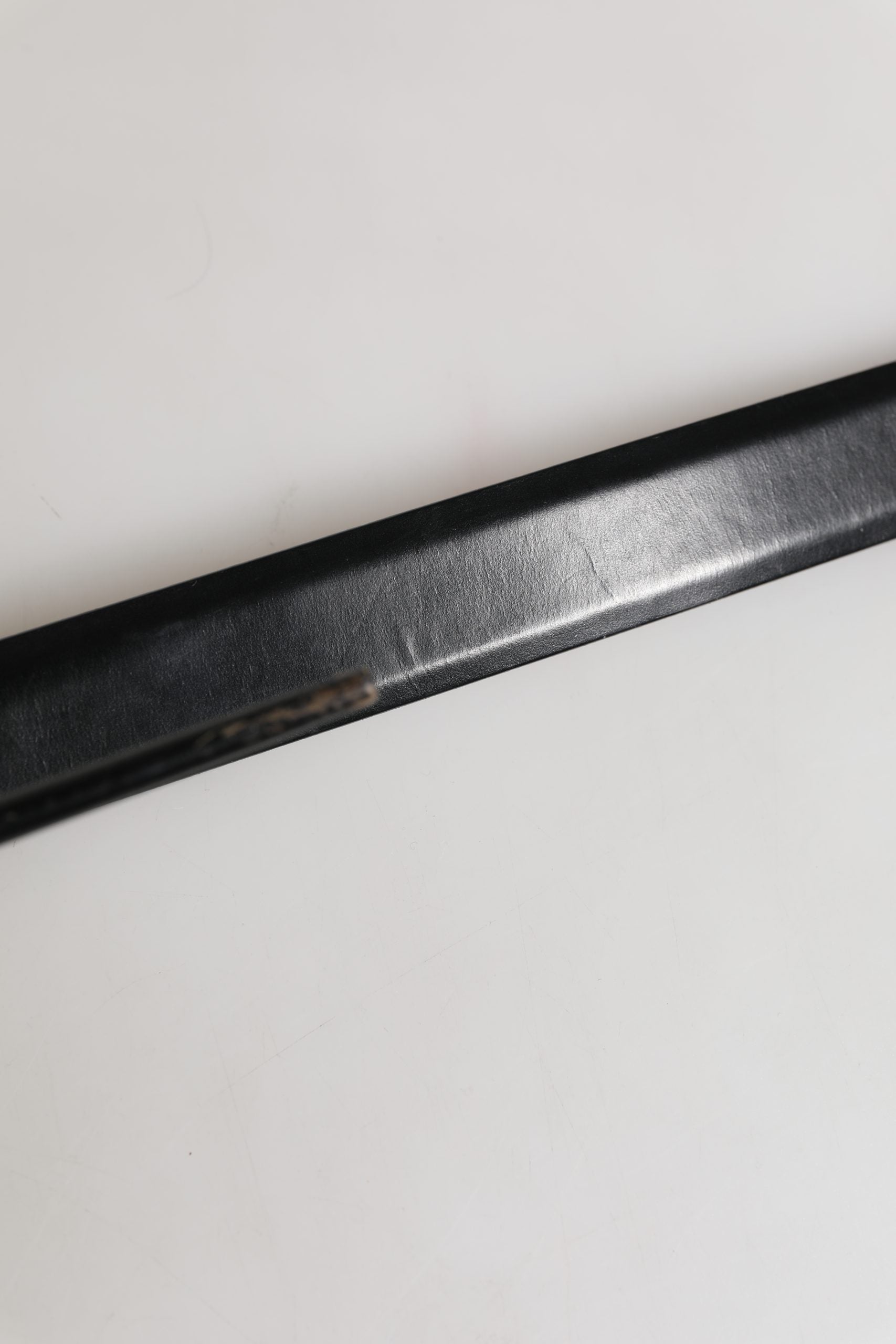 Dolce & Gabbana Men Black Leather Classic Metal Buckle Belt