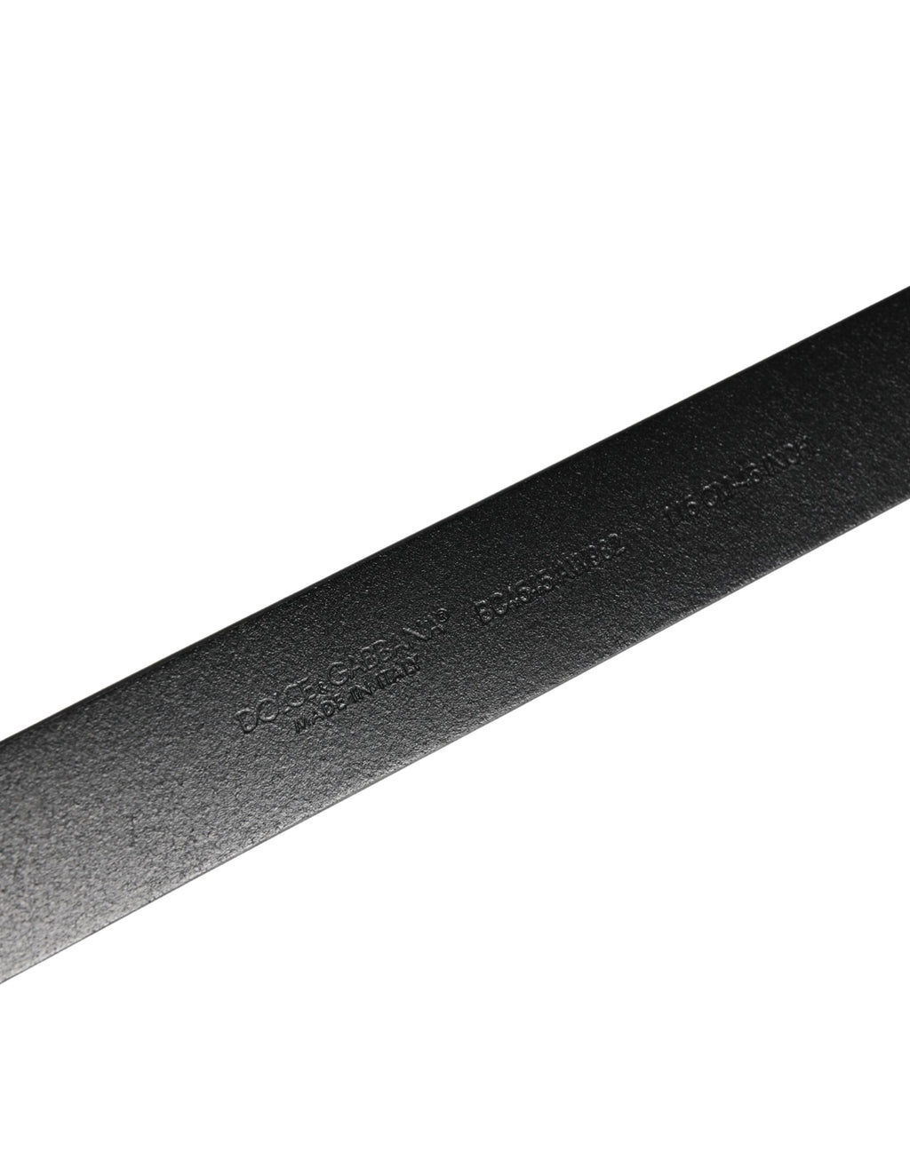 Dolce & Gabbana Men Brown Leather Classic Metal Buckle Belt